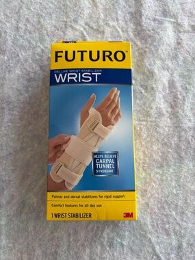 FUTURO Deluxe Wrist Stabilizer Right Hand L/XL Beige New
